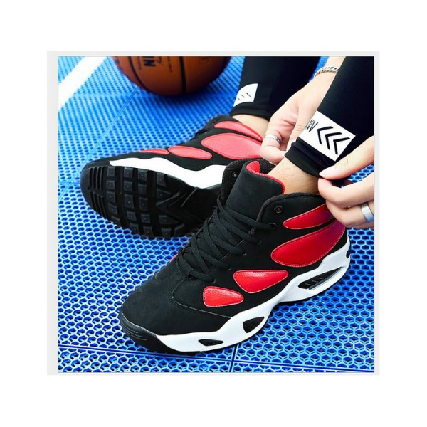 Shock absorption cool gym basketball shoes men 