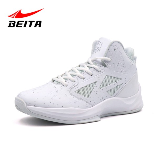 Wholesale Customizable logo three-color men's sports shoes flat toe thick bottom fashion luxury high-top basketball shoes 